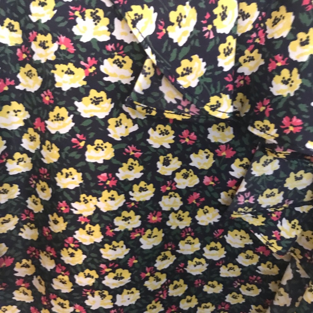 J. Crew Collection Silk Ruffle Top - Picture 4 of 6
